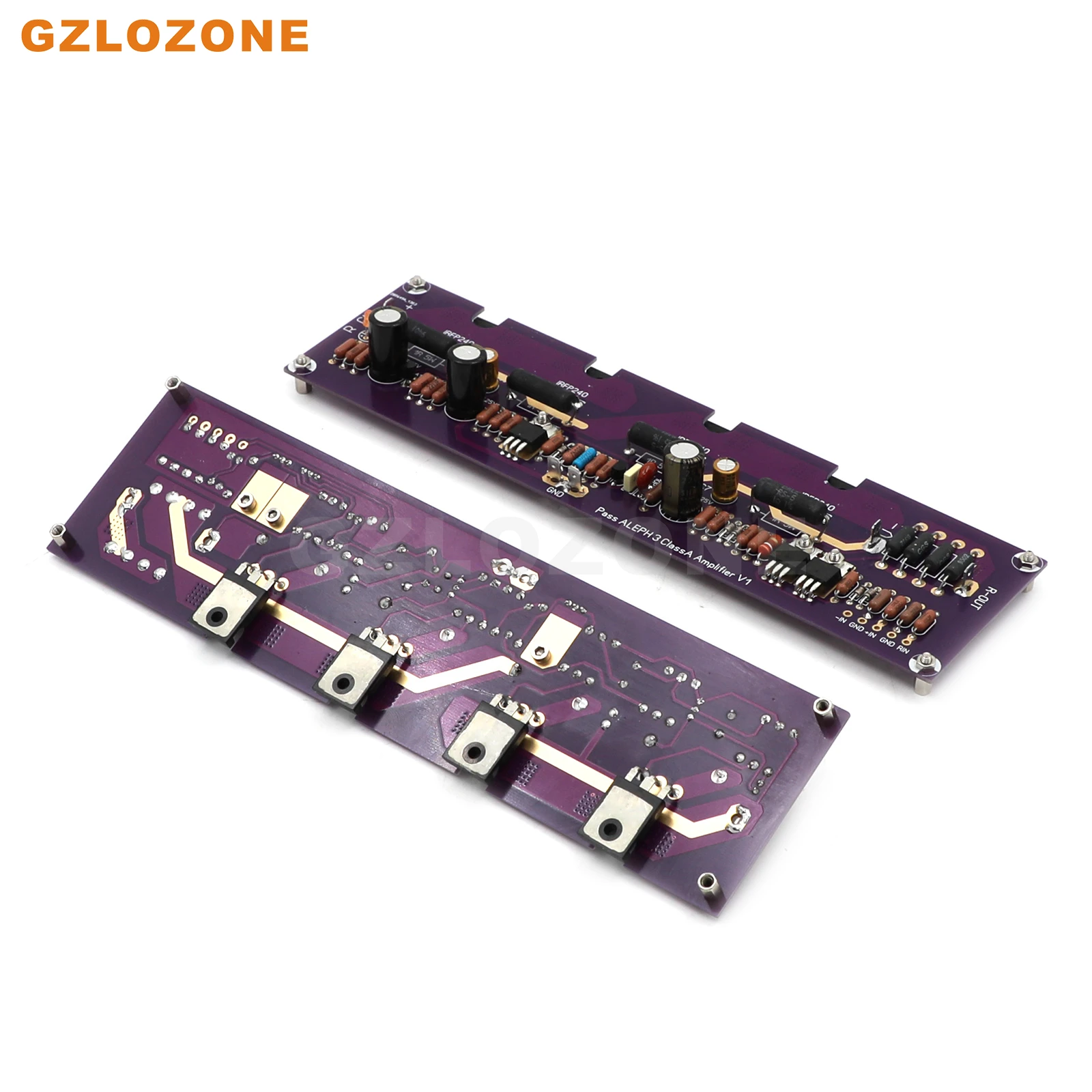 HI-END High configuration ver PASS A3 Pure Class A Power amplifier Base on PASS Labs aleph 3 DIY Kit/Finished board 30W+30W