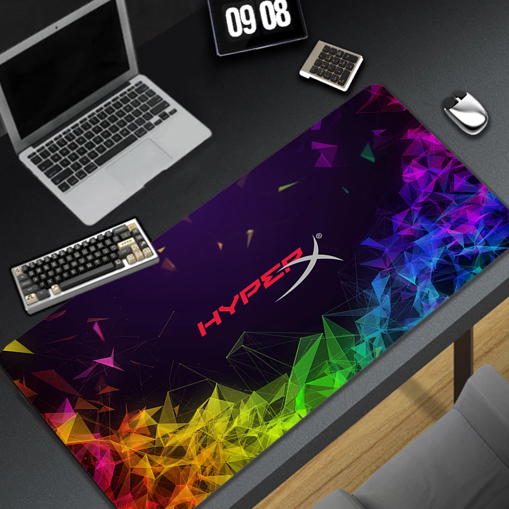 

HyperX Mouse Pad Computer Gaming Accessories Anime MousePad Mausepad Deskmat Alfombrilla Raton Mouse Mat Large Tapis De Souris