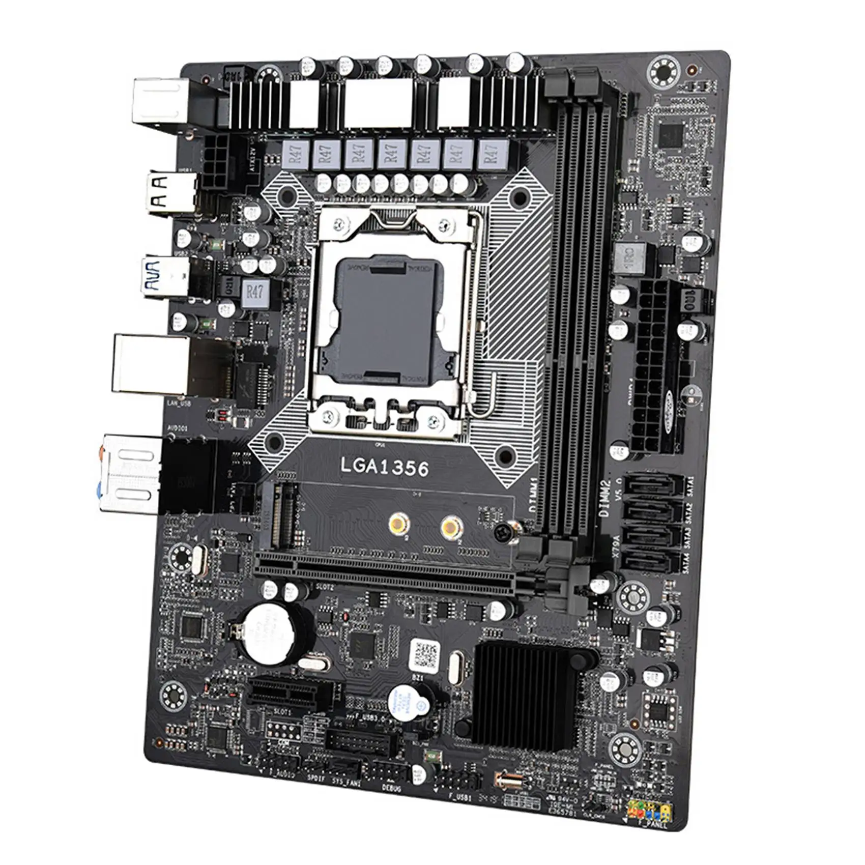 

X79 Motherboard X79A 2.0 LGA 1356 Pin DDR3 Dual-Channel Support 2X16G for Intel Xeon LGA 1356 Processor