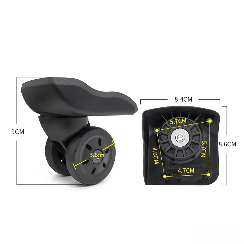 For Samsonite Luggage Replacement Wheels HPW37800 HPW3790B Universal Spinner Wheels Suitcase Caster Accessories