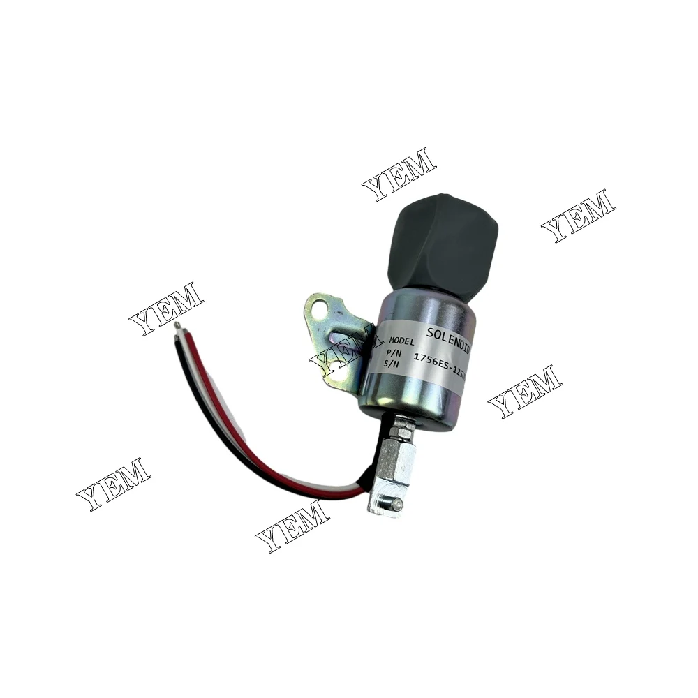 

New D902 Solenoid Valve 12V YK231-12V SA-4899-12 1756ES-12SULB1S5 1756ES-12SUC5B1S5 16851-57723 For Kubota Engine