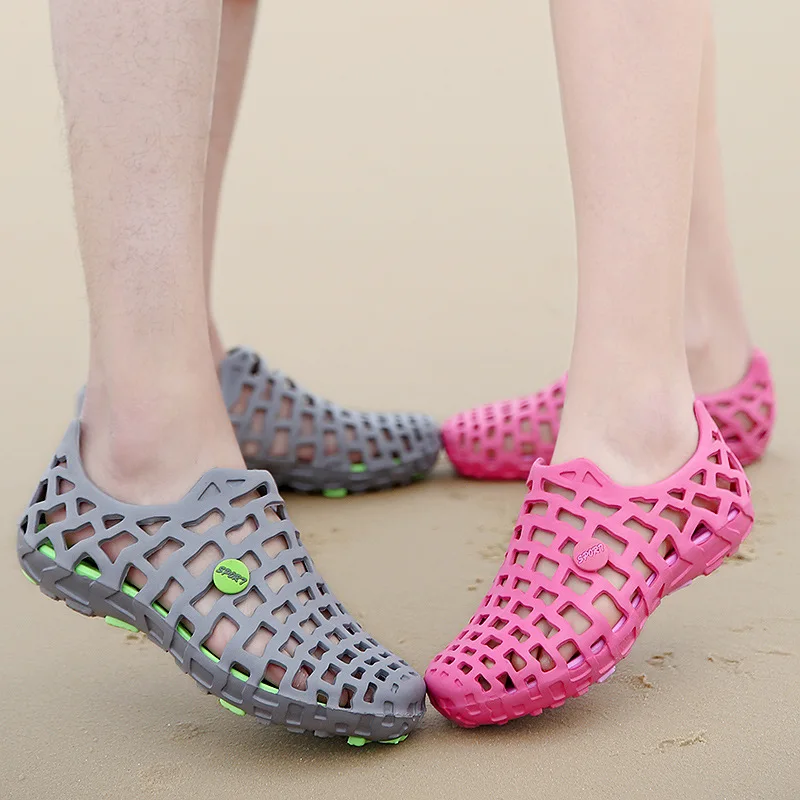 2022 nuove scarpe da donna vuote sandali da spiaggia traspiranti sandali piatti da spiaggia da donna scarpe da donna scarpe estive Comfort
