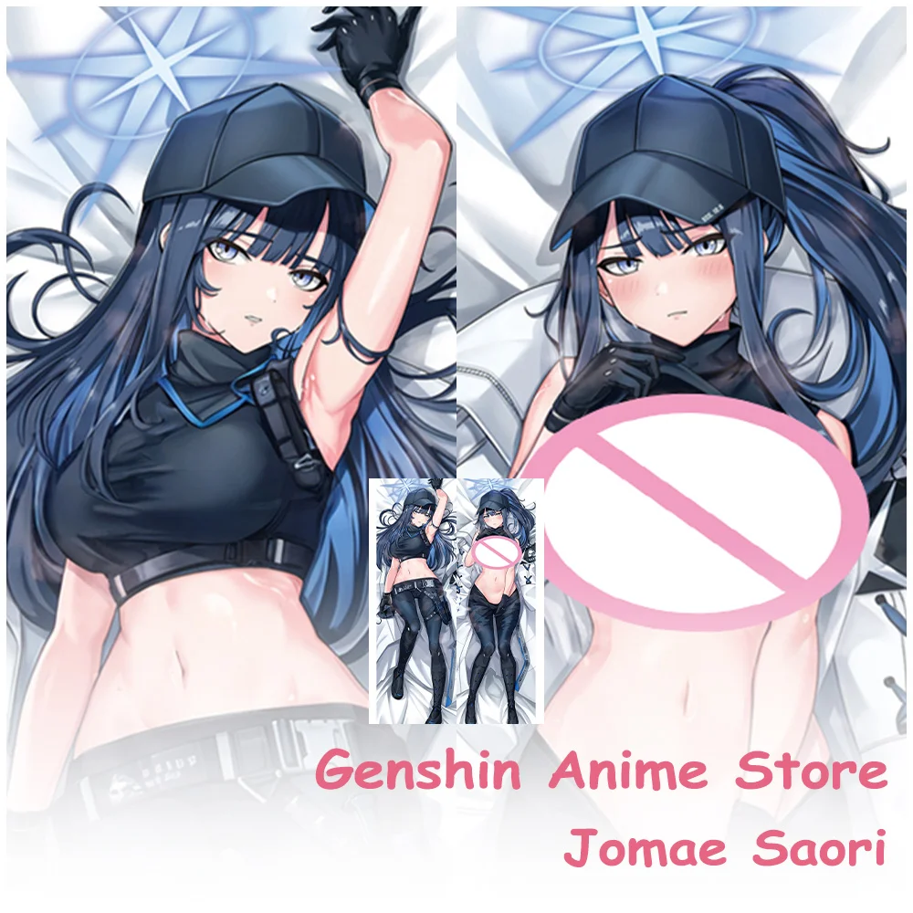 

Game Blue Archive Jomae Saori Dakimakura чехол обнимающая наволочка для тела реквизит для косплея аниме двусторонние чехлы для подушек с принтом