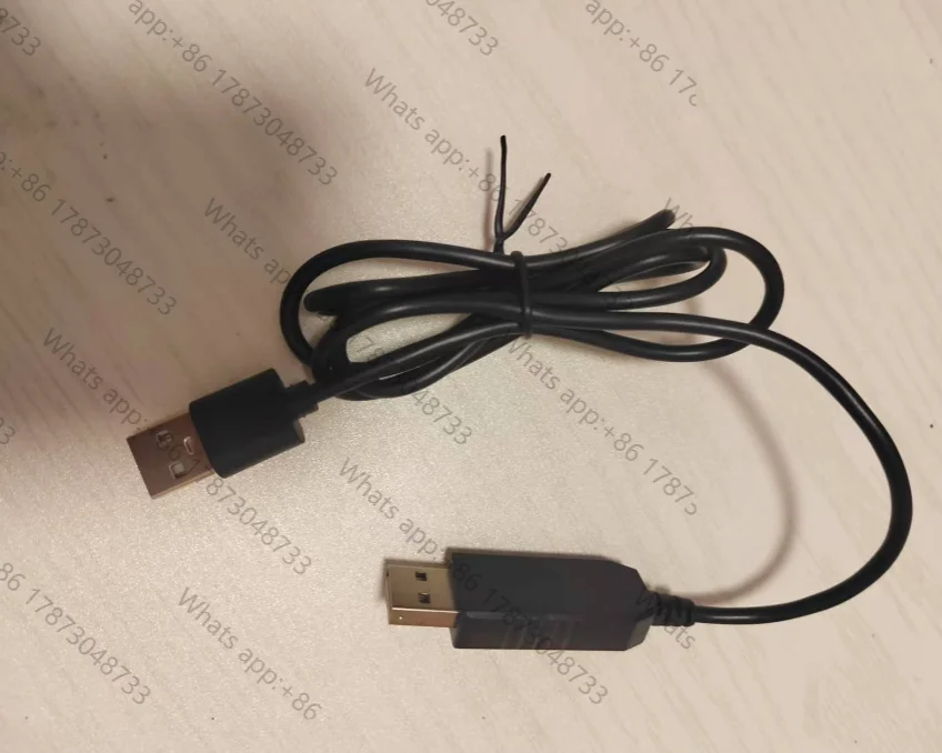 1PCS CH9329 CH340 dual-head finished cable, serial to USB HID full keyboard and mouse driver-free dual male module 1M