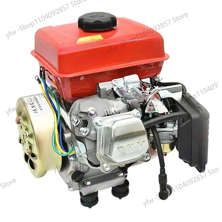 Process Controller For 48V/60V/72V Electric Motor Vehicle 3KW Double-silencer Gasoline Generator Range Extender