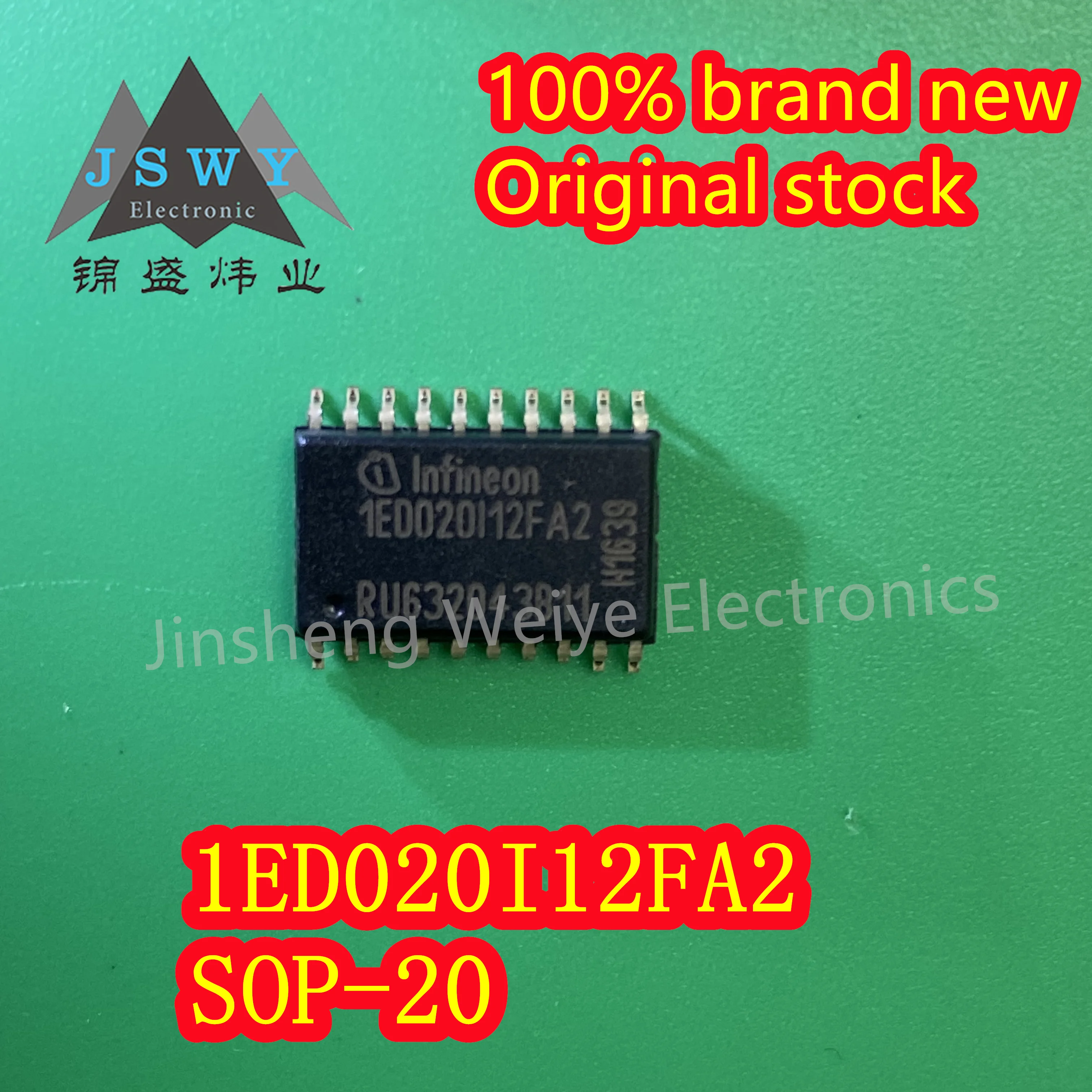 (1/10pieces) 1ED020I12 1ED020I12FA2 IED020I12FA2 SOP20 gate driver chip original electronics new in stock