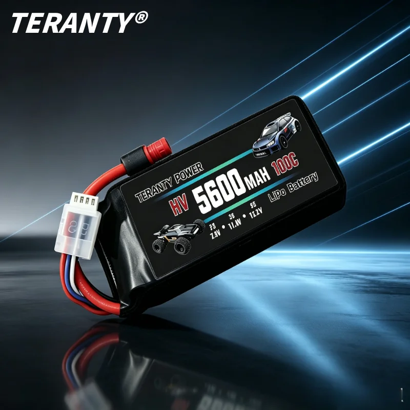 1/2/3Pcs TERANTY 3S 4200-5600mAh Lipo Battery 11.1V 80-100C Softcase With T XT60 Plug for RC Car Helicopter FPV Drones Airplane