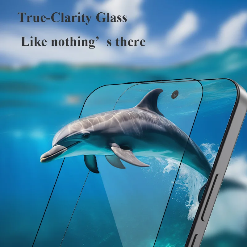 

For Poco X8 Pro Max / X8 Pro 2 pcs LeReach CF Thickness Tempered Glass Film Dust-Free Seal Screen Protector ForFor Poco X8 Pro
