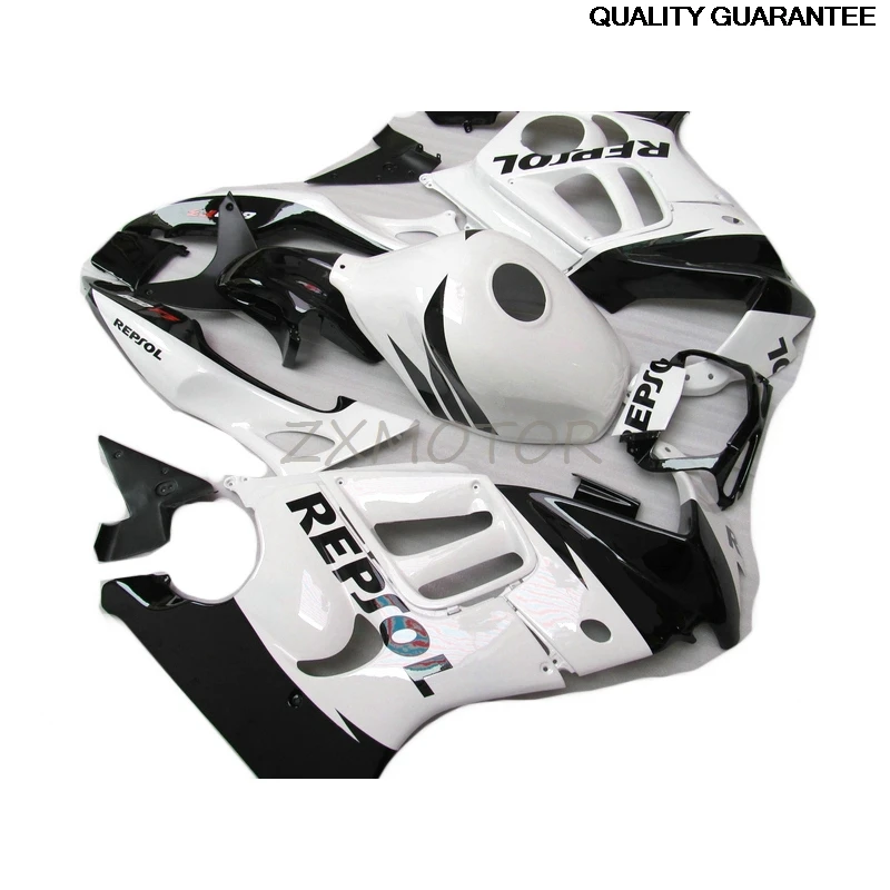

Fit For Honda CBR600 F3 1997 1998 Plastic Fairing Kit CBR600 F3 97 98 White Black Motorcycle fairings 57