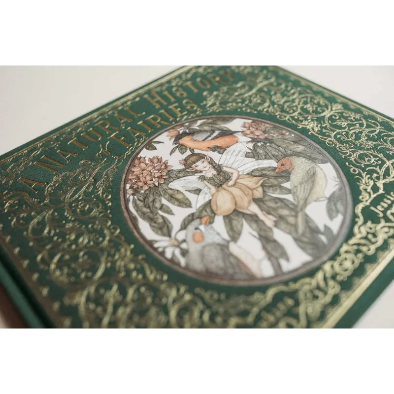 A Natural History of Fairies Art Book Hardcover Jessica Roux Illustration Collection Natural Retro Forest System English