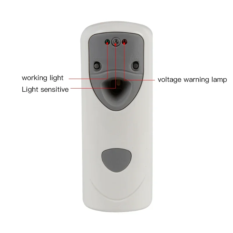 1Pc ABS Smart Mist Automatic Air Fragrance Machine - Wall-Mounted/Desktop Model For Bedrooms Hotels And Offices