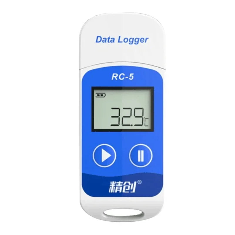 RC-5+ PDF Temperature Data Logger RC-5 USB Data Logger Datalogger Recorder Upgrade for Refrigeration Cold Chain Transport Labs