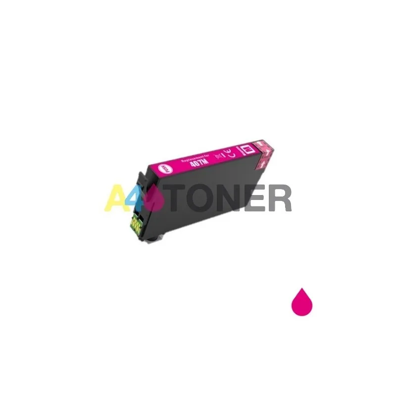 Epson 407 C13T07U340 magenta compatible ink cartridge A4toner.com