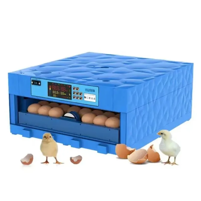 

Direct Sales 64 Egg Incubator Hatcher Automatic Solar System with Double Power Tray 220V New Condition for Chicken Duck Farm Use