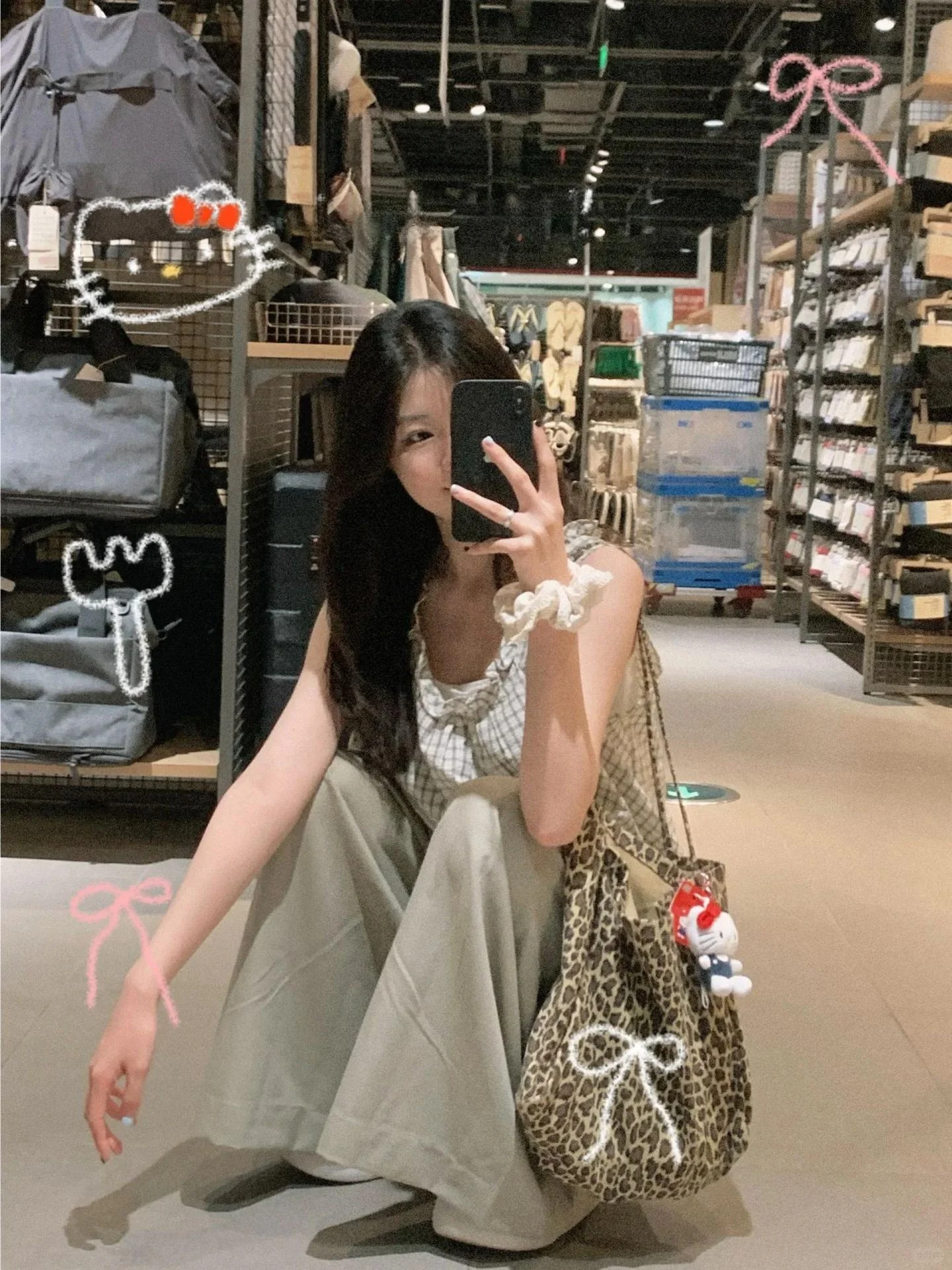 

Anti-Aging Artistic Plaid Svel Vest Top Wide Leg Pants Women's Summer College Sle Two-Piece Set Polyester Fiber round...