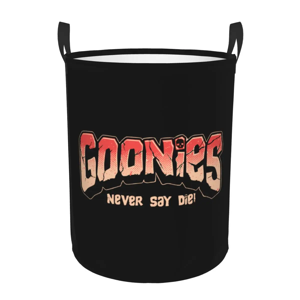 The Goonies Never Say Die Laundry Hamper Large Clothes Storage Basket Comedy Film Toys Bin Organizer for Boy Girl