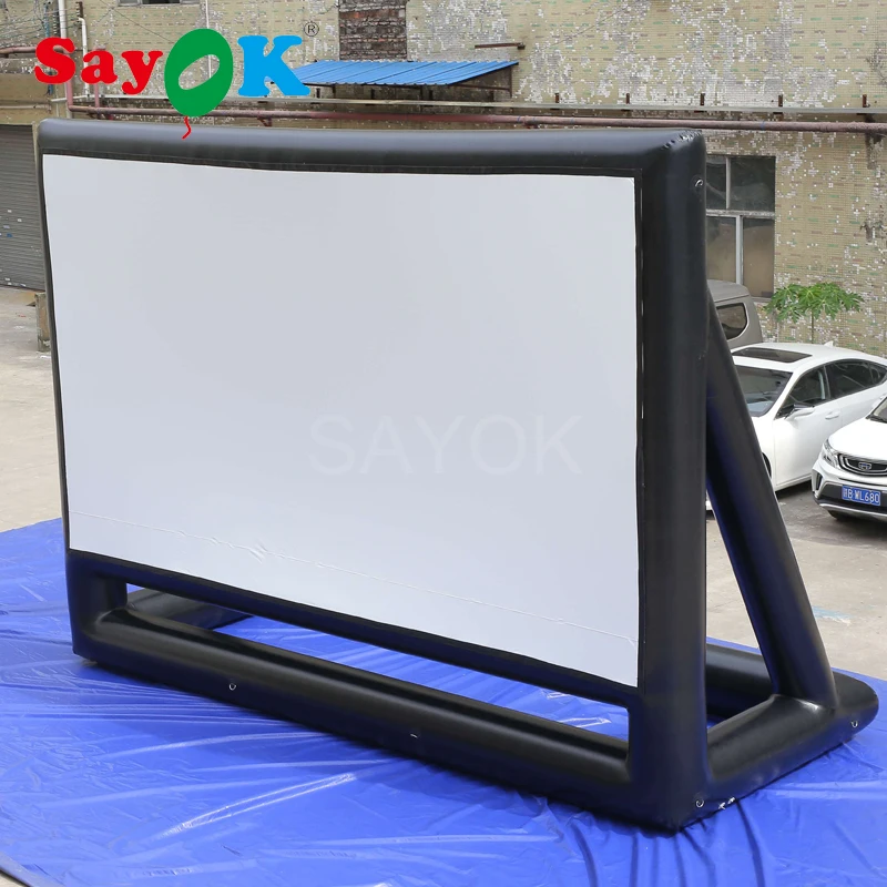 

16:9 PVC Airtight Inflatable Projection Movie Screen Front Projection Screen Film Screen Theater Screen Cinema Screen Outdoor