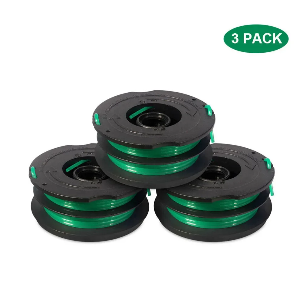 Enhance Your Trimmer's Performance 3pcs For Black & Decker DF080 RC080P Spool 080 String Trimmer GH1000 GH1100