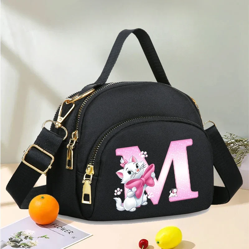 

The Aristocats Marie Cat Women Crossbody Zipper Mobile Phone Shoulder Bag Female Handbag Small Bag Lady Purse Fashion Gift