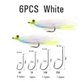 6PCS White