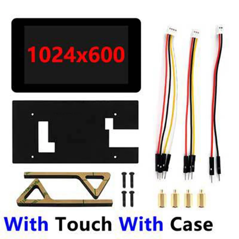 

B34B-7" LCD Touchscreen Module ESP32-S3 1024X 600 Resolution With N16R8 CAN RS485 Sensor Case Bracket Wifi Bluetooth