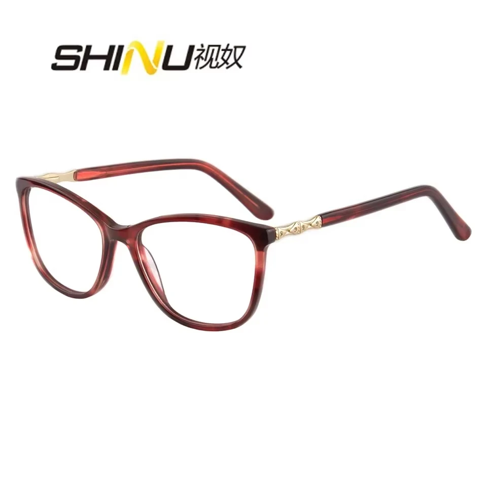 

SHINU Progressive Multifocal Reading Glasses Women Hyperopia Presbyopia Eyeglasses Photochromic Multifocal Glasses Near And Far