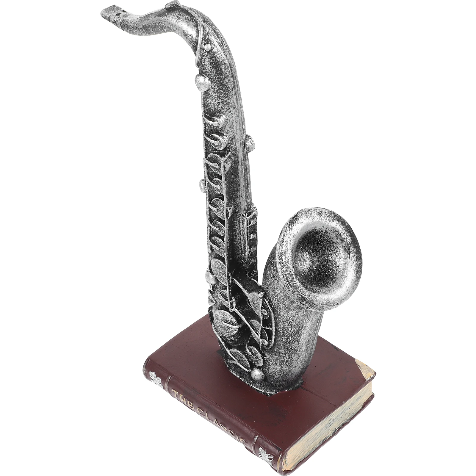 

Vintage Decor Retro Wine Cabinet Decorations Ornament Musical Instrument American Style