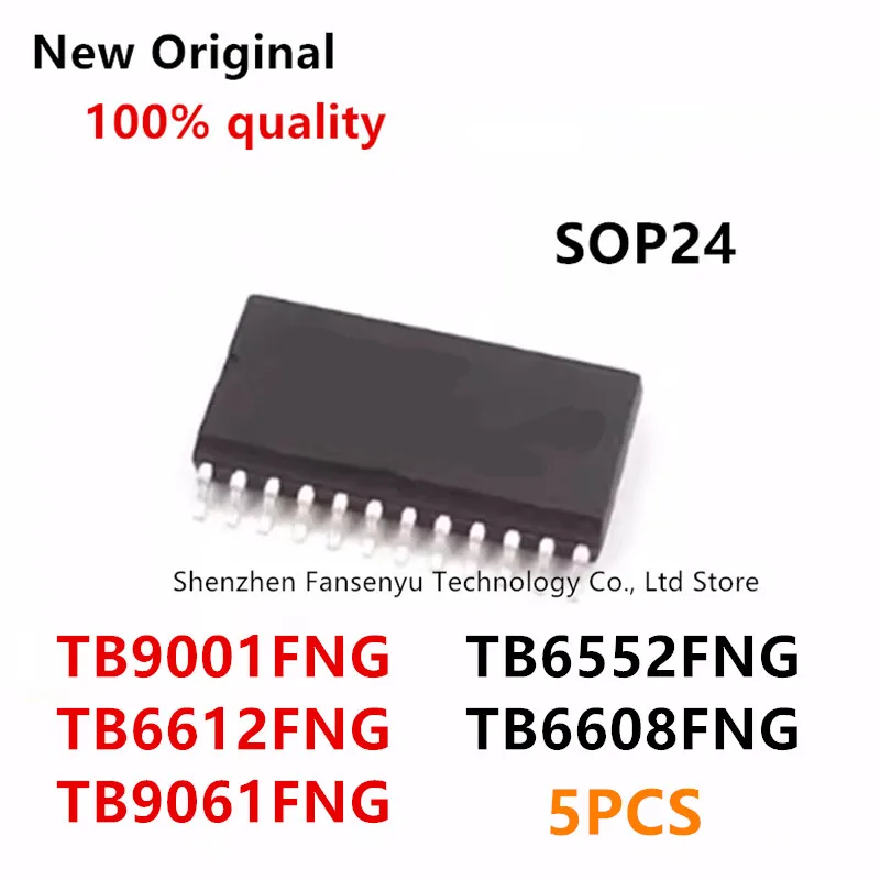

(5piece) 100% New TB9001FNG TB6612FNG TB9061FNG TB6552FNG TB6608FNG 9001FNG 6612FNG 9061FNG 6552FNG 6608FNG sop-24 Chipset