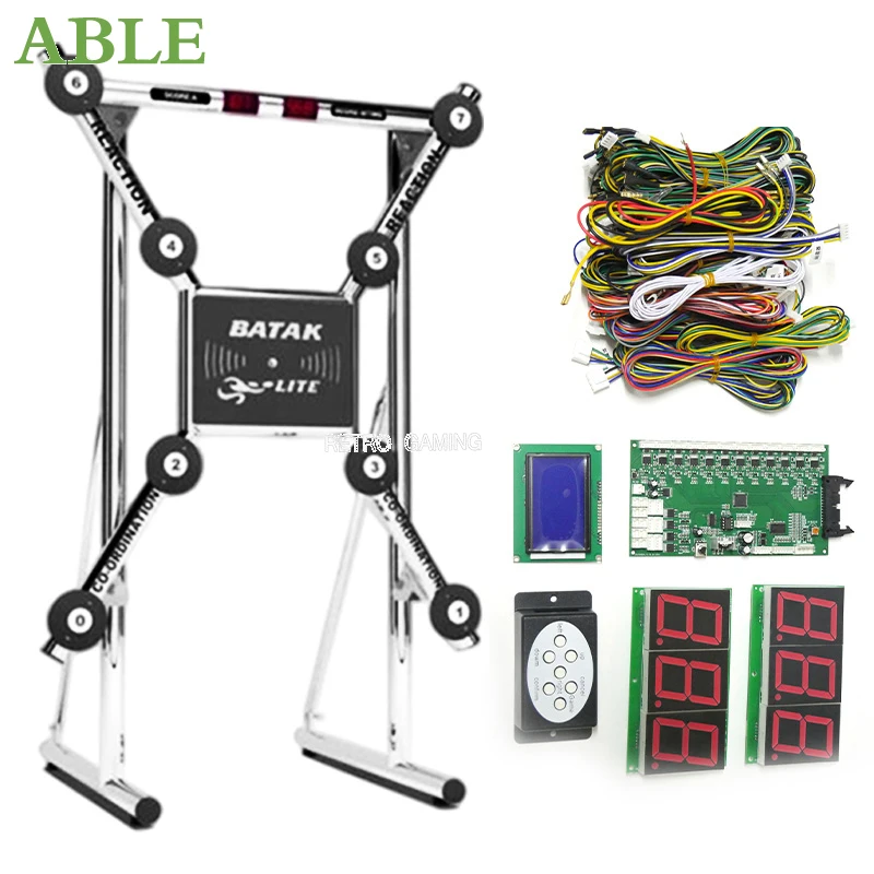 

Игровой комплекс «Batak Reaction Challenge»: Тест реакции «Ударь крота», интерактивное игровое оборудование, таймер, набор аксессуаров для игры