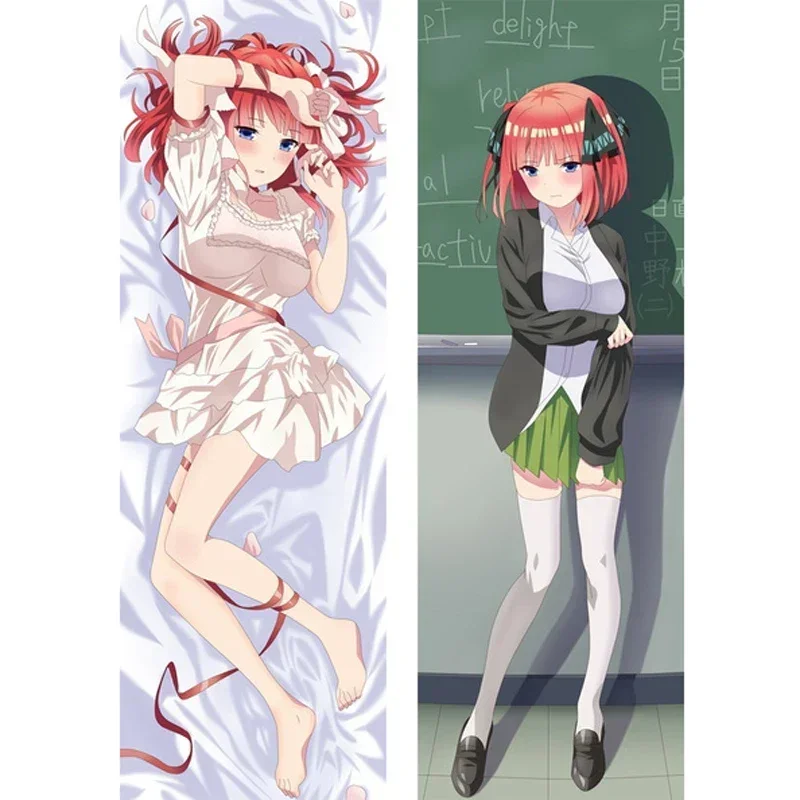 

Japanese Anime Nakano Nino Dakimakura Body Pillow Case Fullbody Hugging Cushion Cover Gift