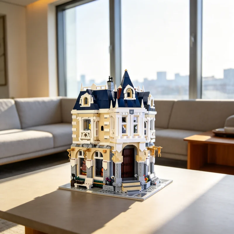 

2675pcs MOC The Costume Shop Alternative To Modular Streetscape Model Building Blocks Creative DIY Gift Display Decor Assemble