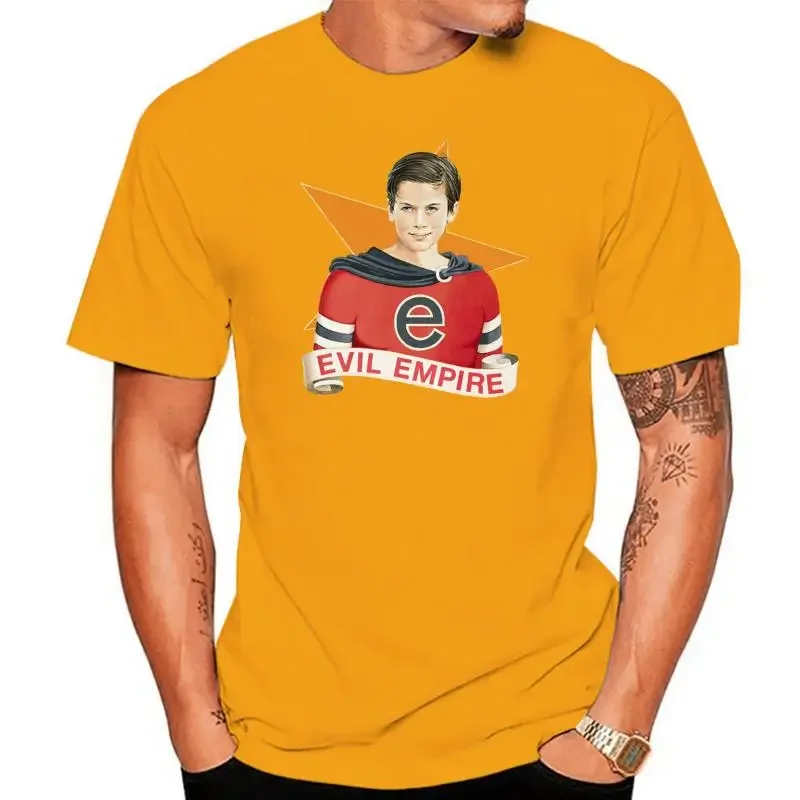 تيشيت كلاسيكي بياقة مستديرة ، موضة ، جديد ، للصيف ، إمبرطورية شريرة ، غضب ، موسيقى ، فرقة غضب