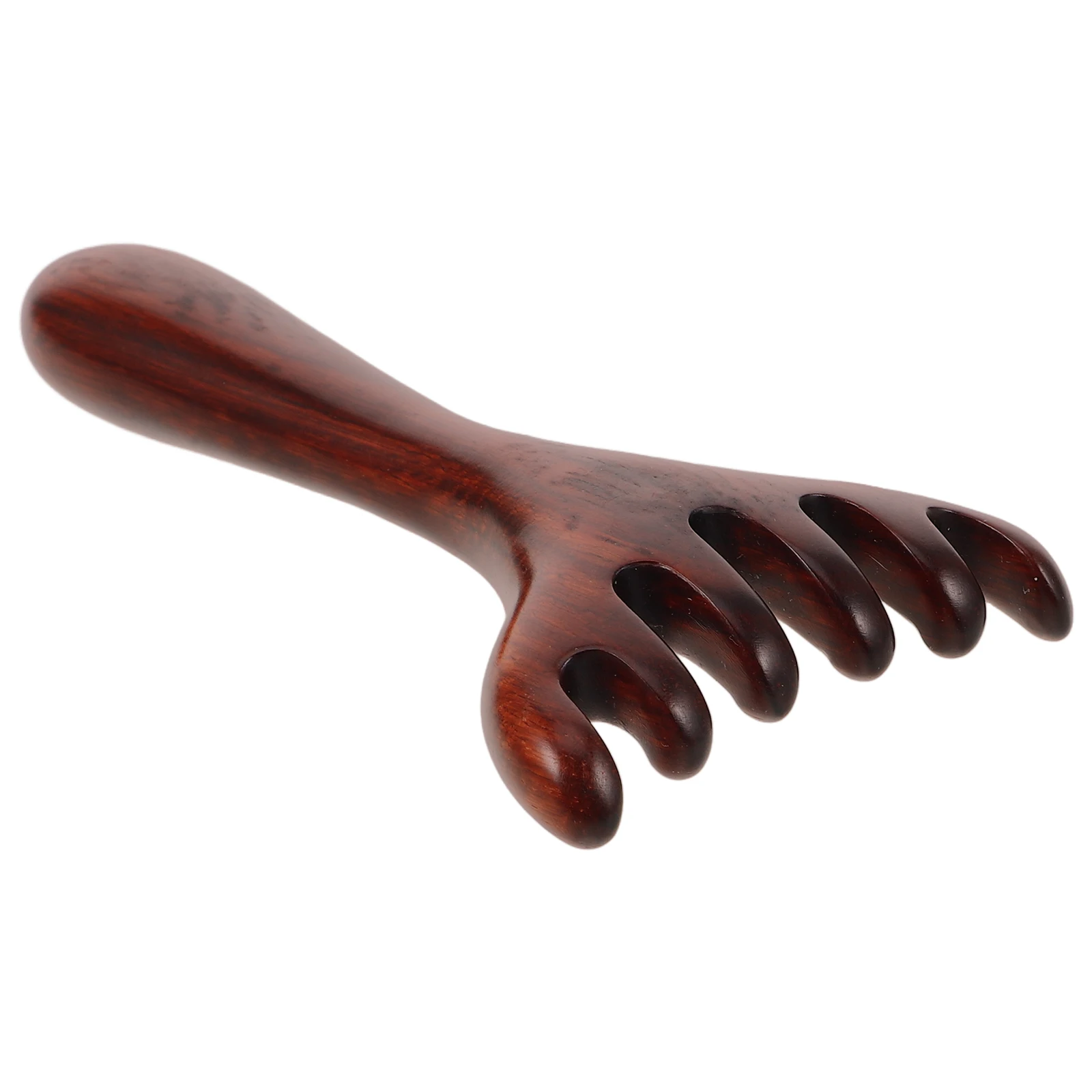 

Foot Massage Rake Scalp Tool Massager Comb Traditional Dual Purpose Wood Miss Hair