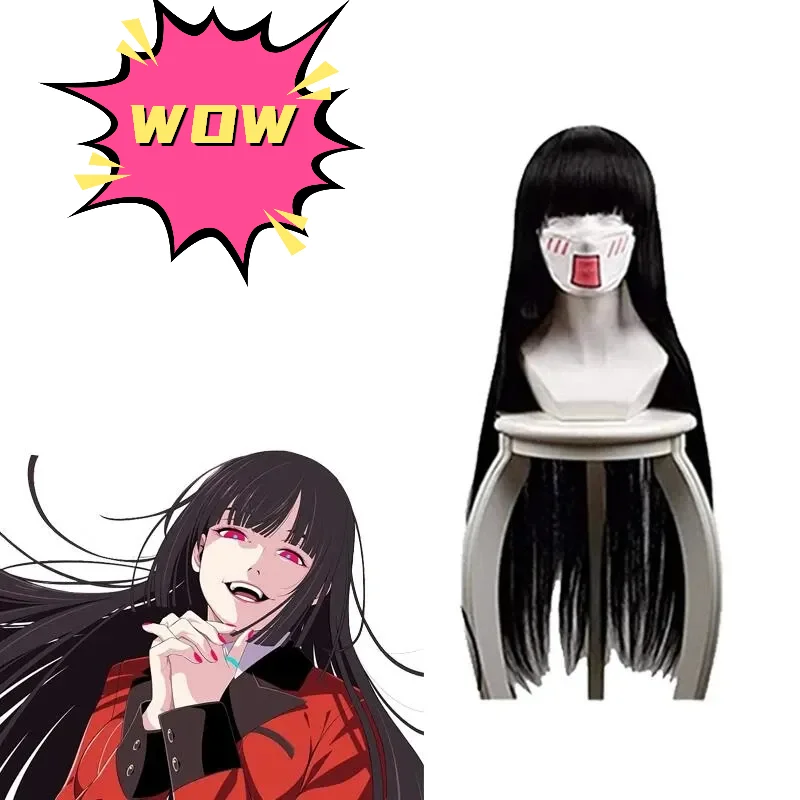 

Kakegurui Jabami Yumeko Cosplay Costume Halloween Sayaka Compulsive Gambler Anime School Girl Pleated Skirt Uniform Full Set