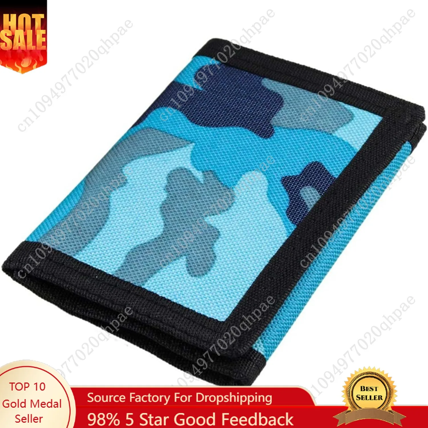 

Kids Wallet for Boys Teen, Cheap Little Boys Wallet for Kids Ages 4-5-6-7-8-9-10-12, Camouflage Camo Blue Wallets with Zipper Co