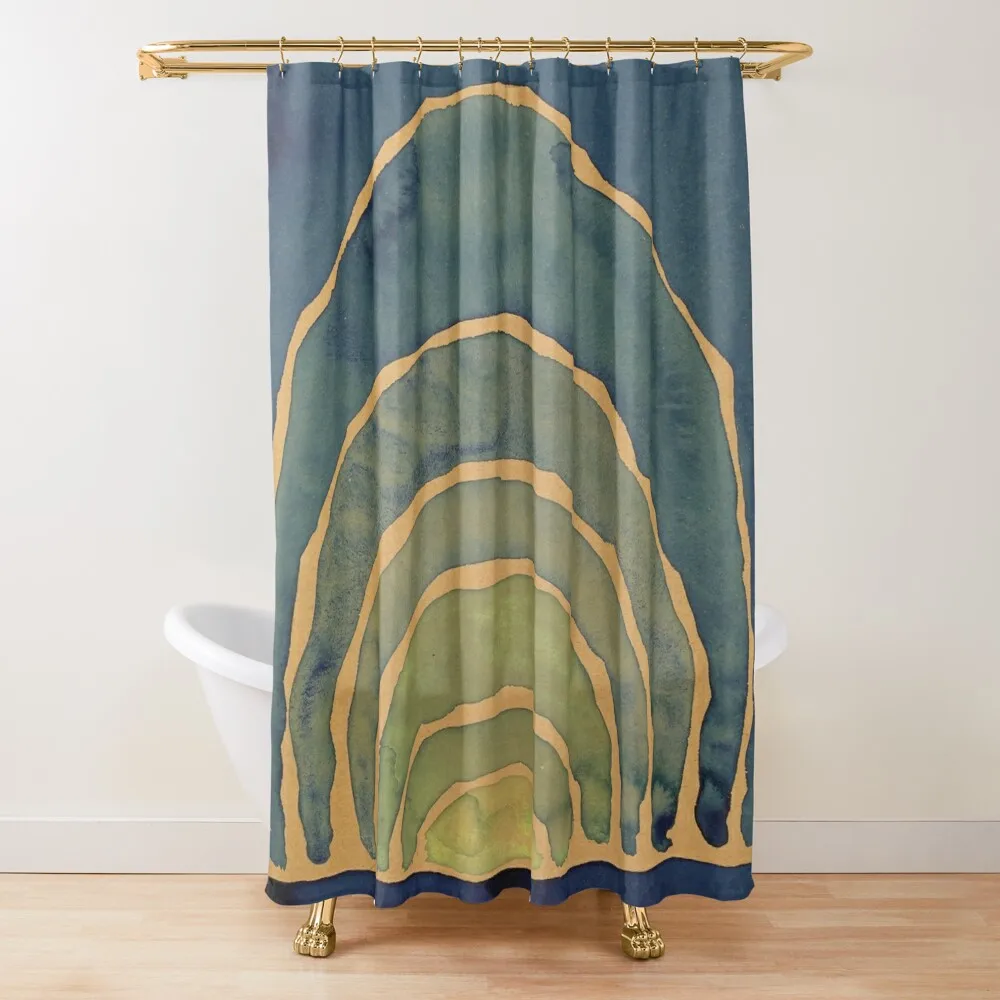 

Georgia O'Keeffe artwork entitled Light Coming On The Plains No 1 from 1917 Shower Curtain In The Bathroom For Shower Curtain