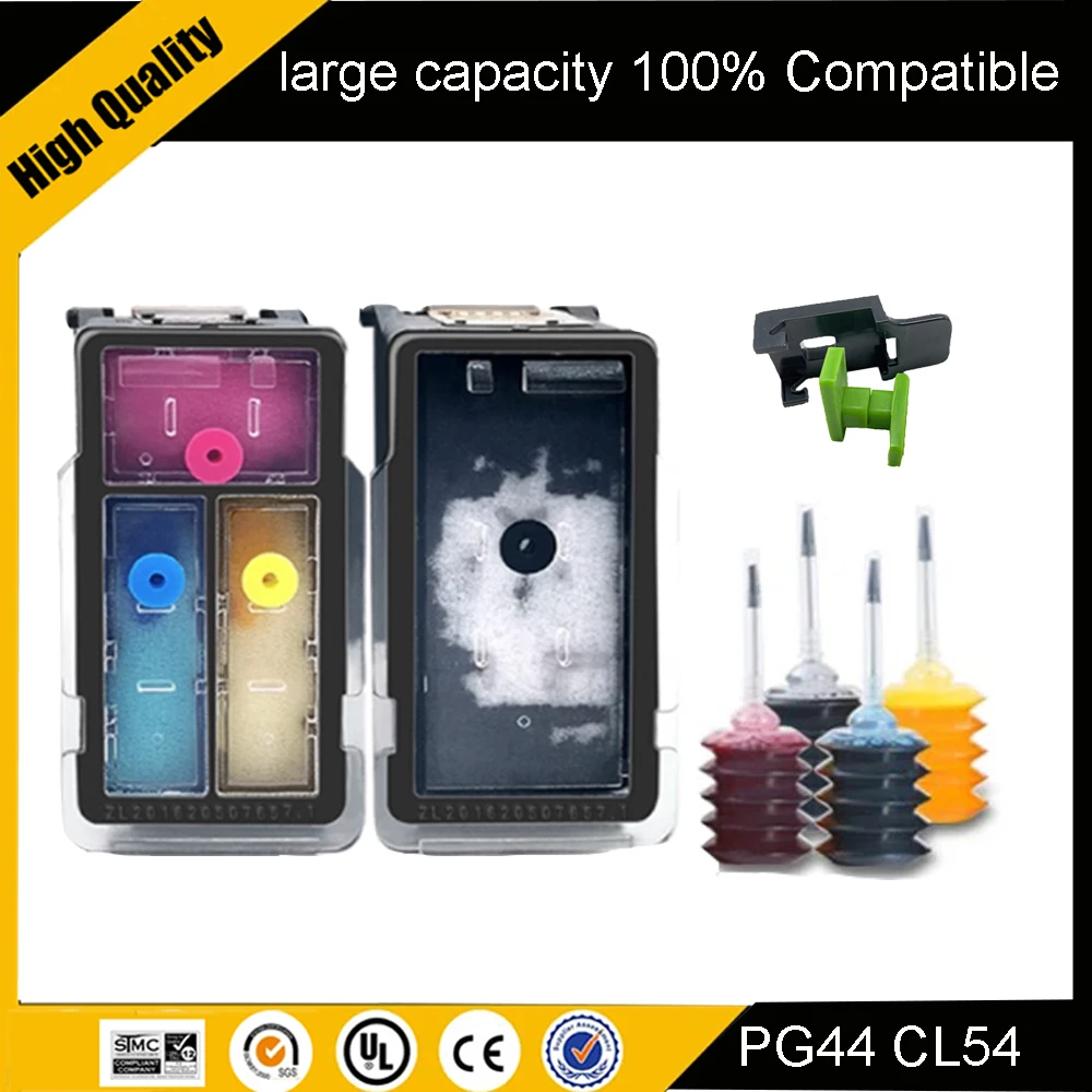 

PG-44 Compatible for canon pg44 cl54 PG-44 black ink cartridge CL-54 color ink cartridge canon printer e471 e201 e401 e402 e3110