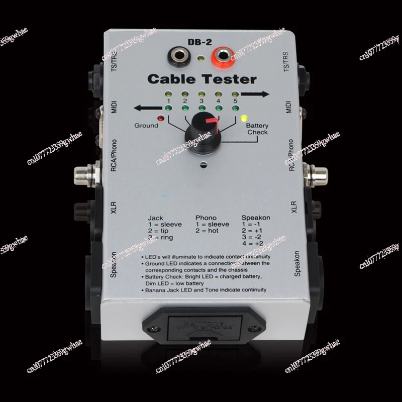 

Тестер линий DB-2: прибор для проверки аудиосигналов, многофункциональный тестер для аудиоинженеров