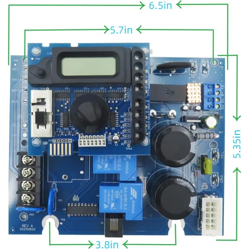 

Замена основной платы GLX PCB RITE и платы дисплея DSP для хлоратора соленой воды для бассейнов