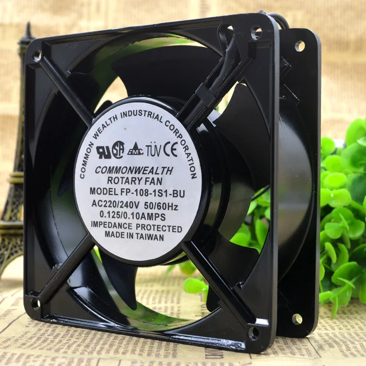 

ORIGINAL 12038 12CM 220V BALL COOLING FAN FP-108-1 S1BU