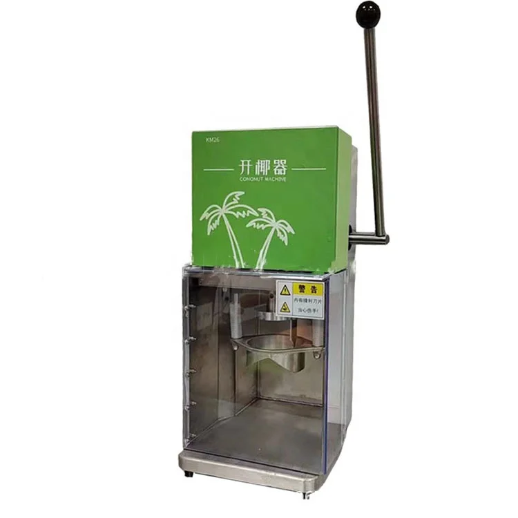 Manual coconut opener opening machine thailand easy open coconut machine green coconut opener machine