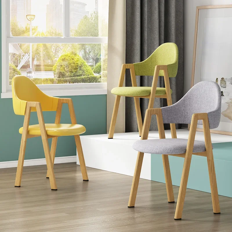 Nordic Dining Chair Home Simple Modern Restaurant Chair Backrest A Milk Tea Shop Table Bedroom Desk Stool