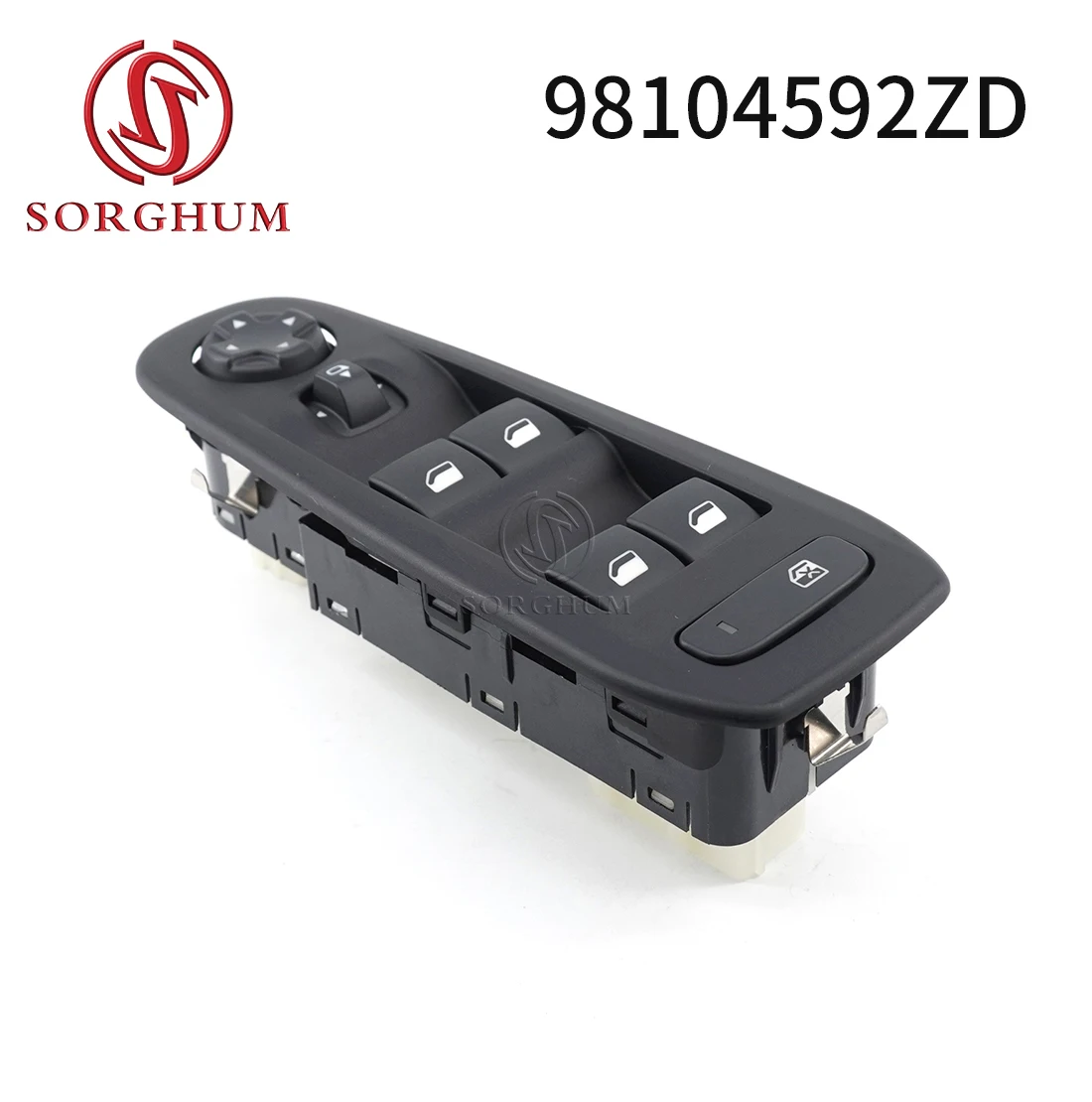 

SORGHUM 98104592ZD For Peugeot 308 408 Auto Car Left Front Window Regulator Switch Window Control Switch Button Car Accessories