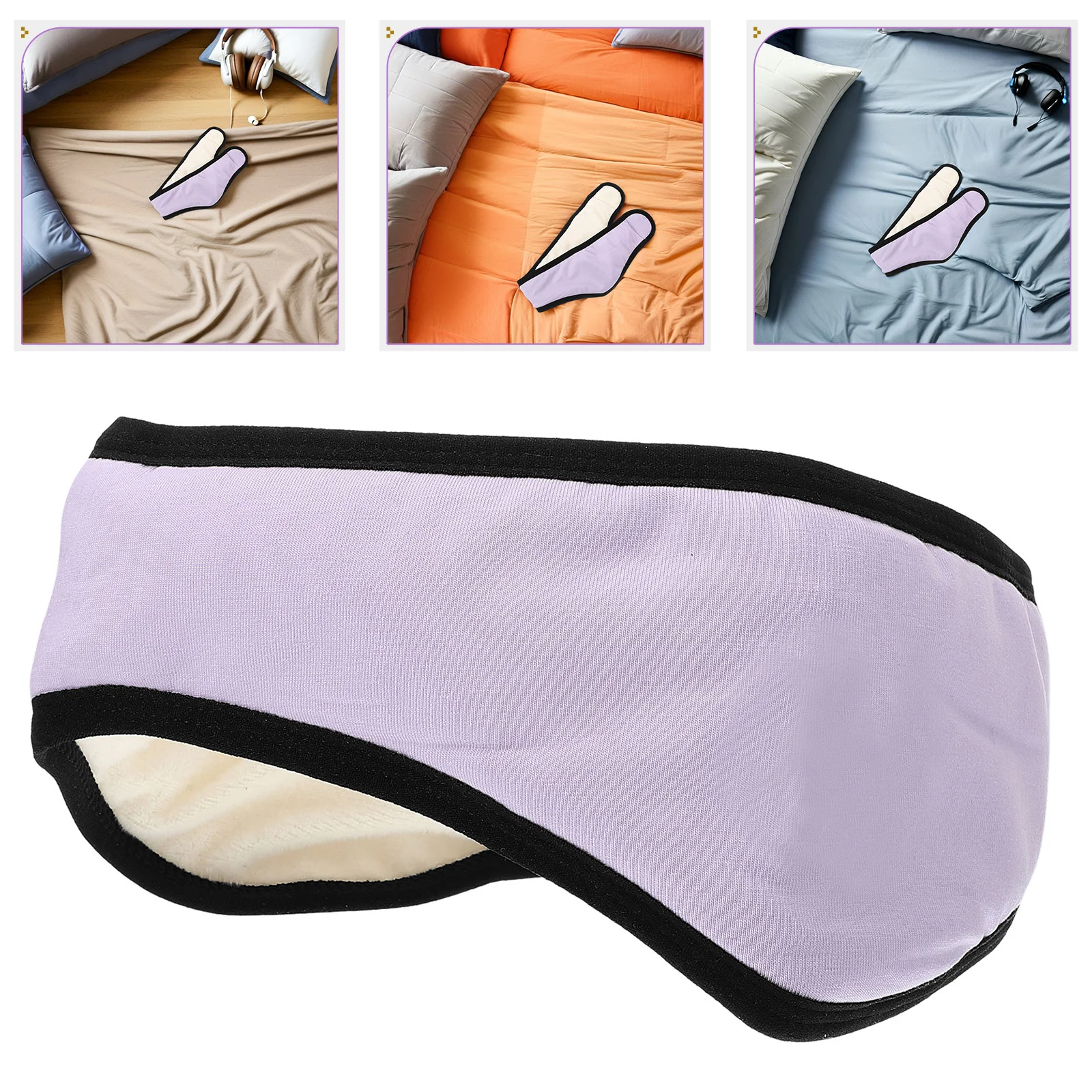 

3Pcs Sleeping Earmuff Adjustable Noise Blocking Ear Covers Soft Comfort Fit for Travel Home Office Sleep Ear Muffs for Adults