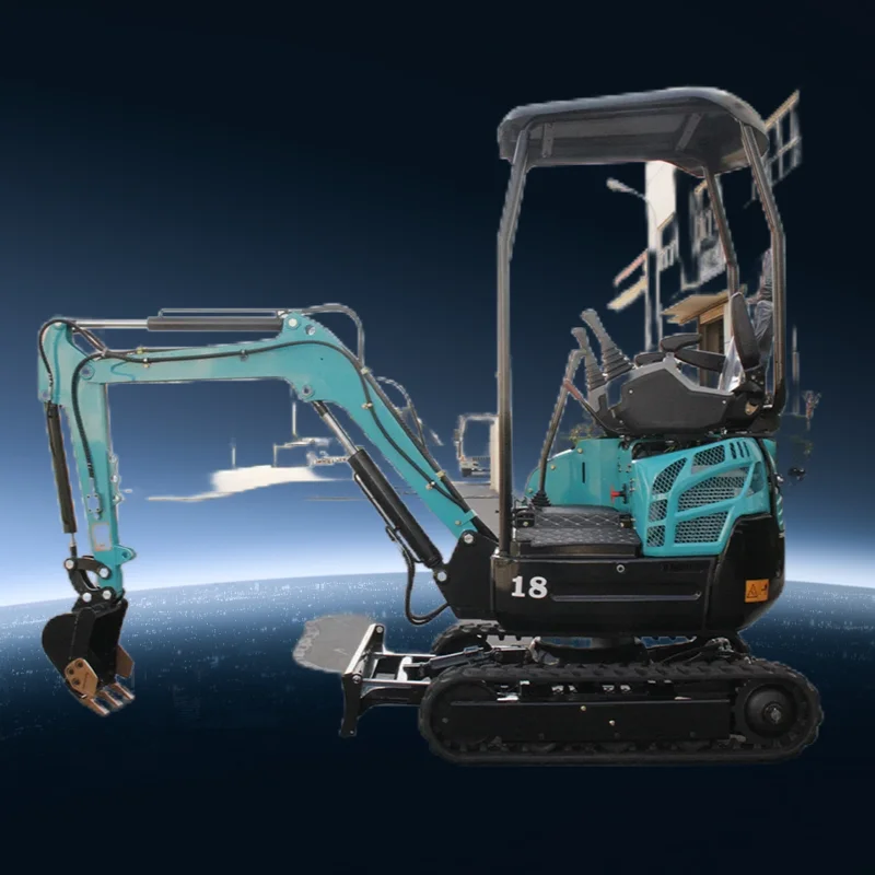 

Fast Delivery Mini Excavator 18 Tons Excavator Hydraulic New Bagged Crawler Excavator with Attachments