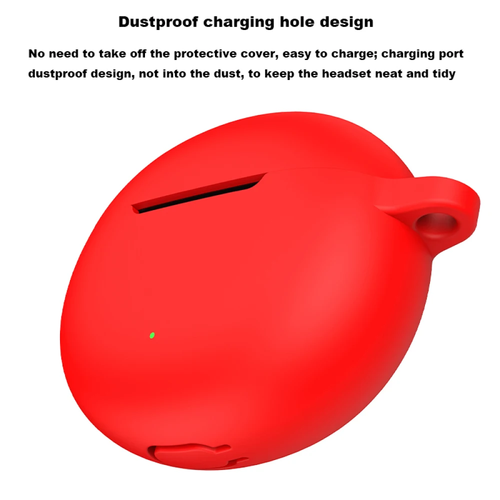 

For Realme Buds T01 Case Silicone Soft Case For Realme Buds T01 Shockproof Shell Case Protective Sleeve