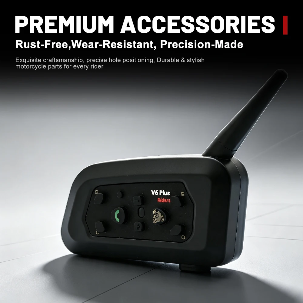 Pro Team Motorcycle Helmet Communicator For Universal Motorcycle Helmet Precise Craft Bluetooth Call Group Tour Accessory
