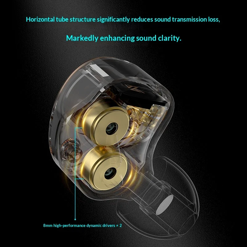 KZ Taurus horizontal double coil structure refreshes HiFi sound quality standard again with independent low-frequency unit