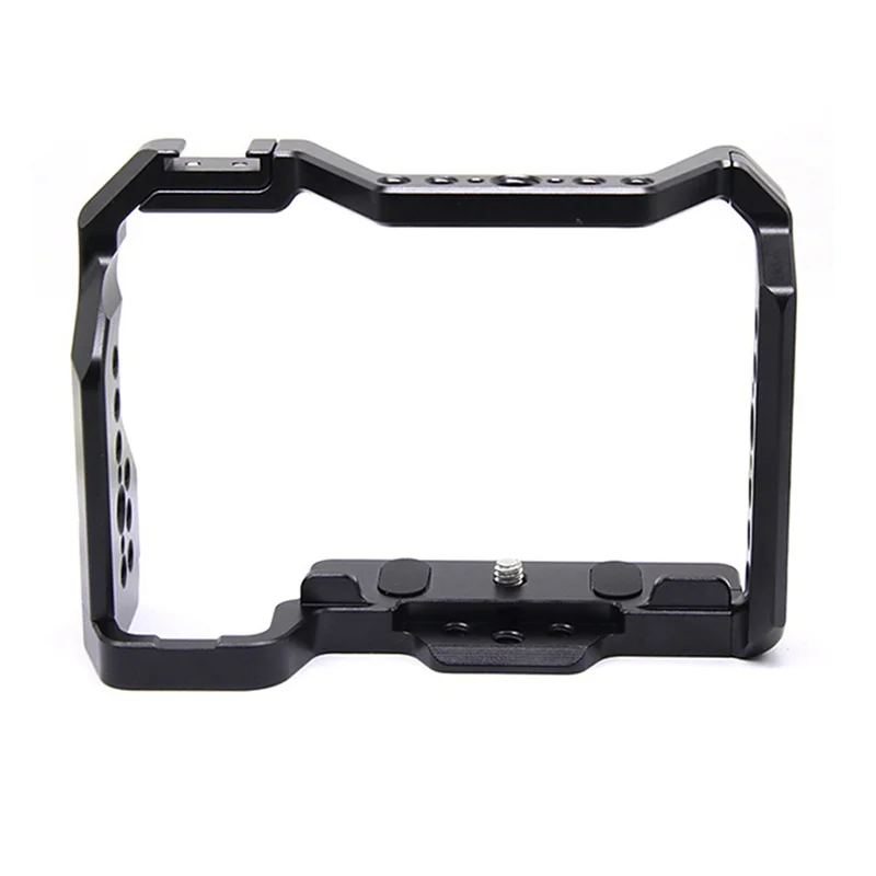 

【Top Picks】Camera Cage Frame For Nikon Z50 SLR Cold Shoe Mount Vertical Shooting Microphone Holder DIY Extension Kit