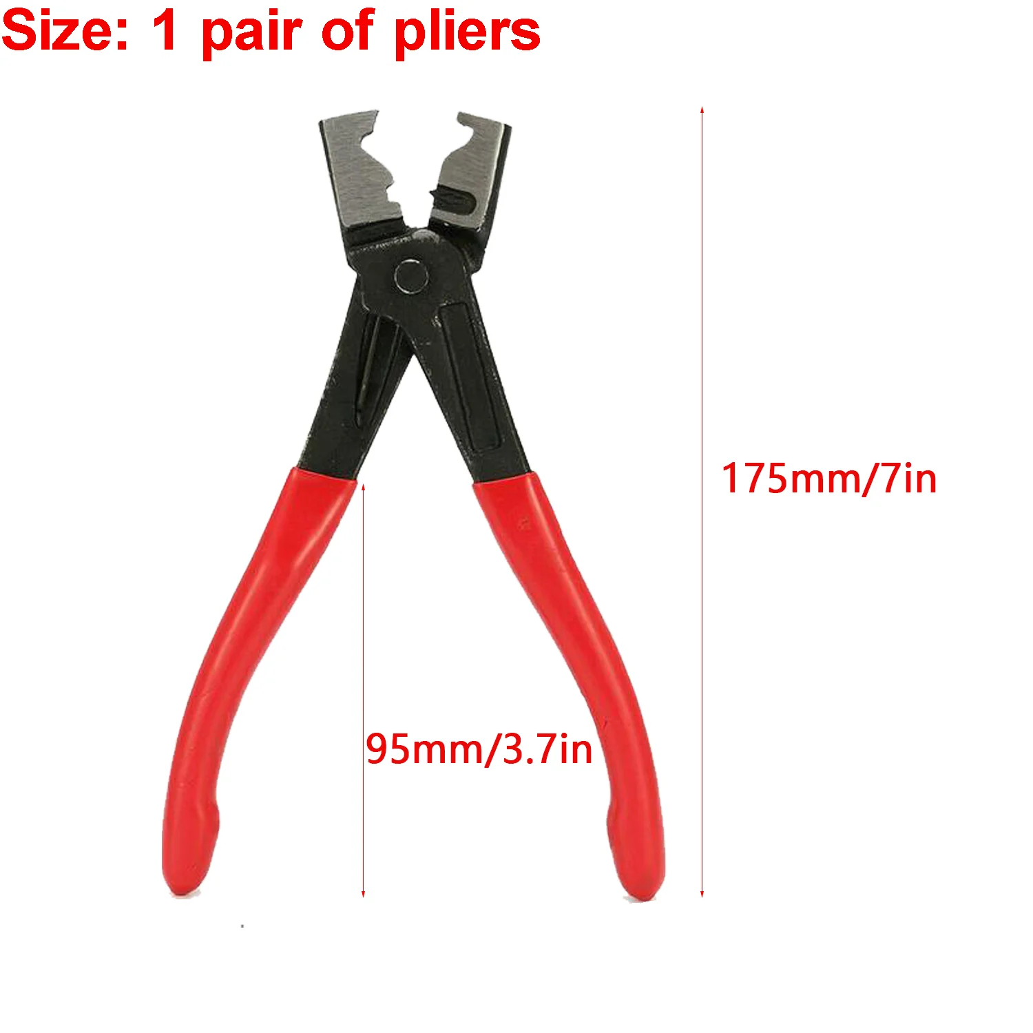 130 stks Enkel Oor Slangklemmen Slangklem Klem Tang 7-21mm Tool kit 304 Rvs Slangklemmen Clips